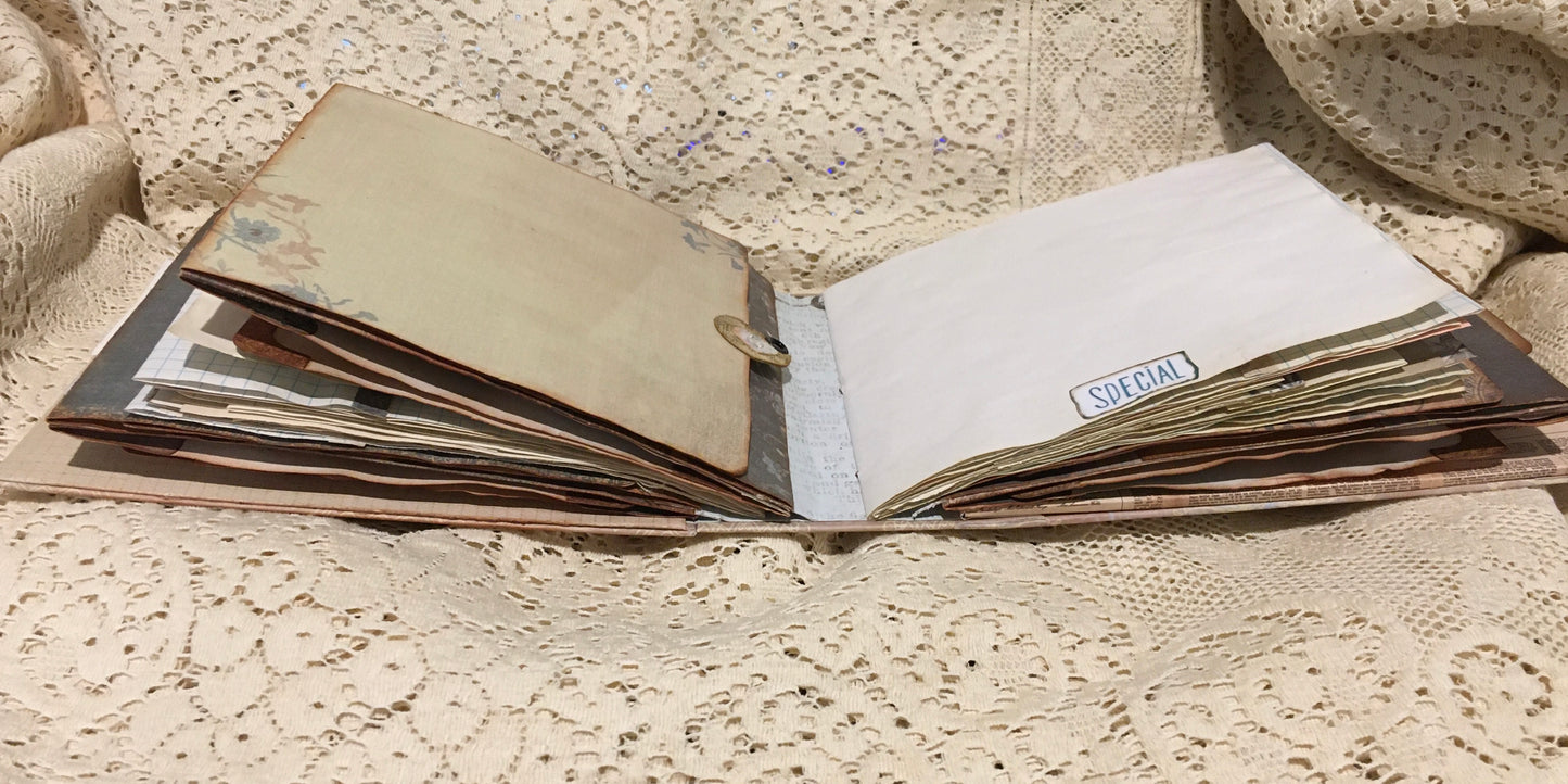 6 x 6 hand made journal