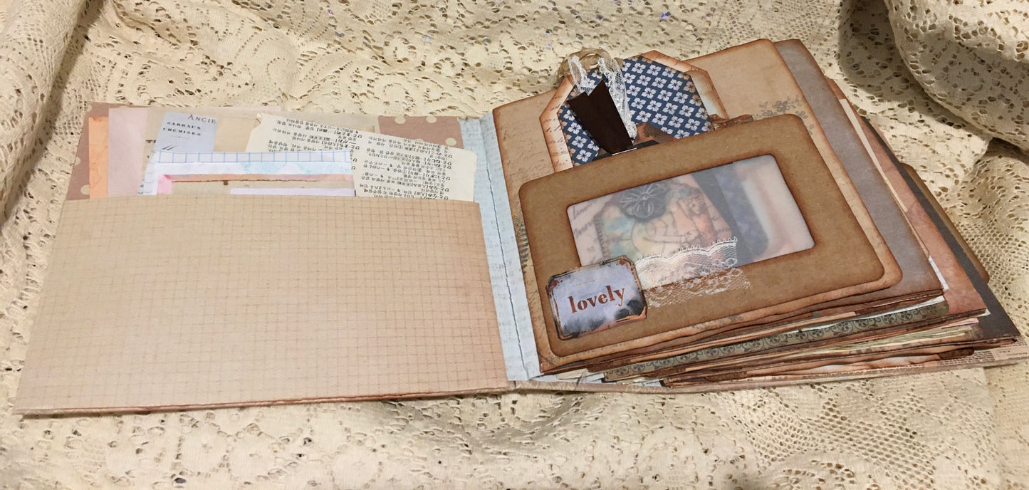 6 x 6 hand made journal