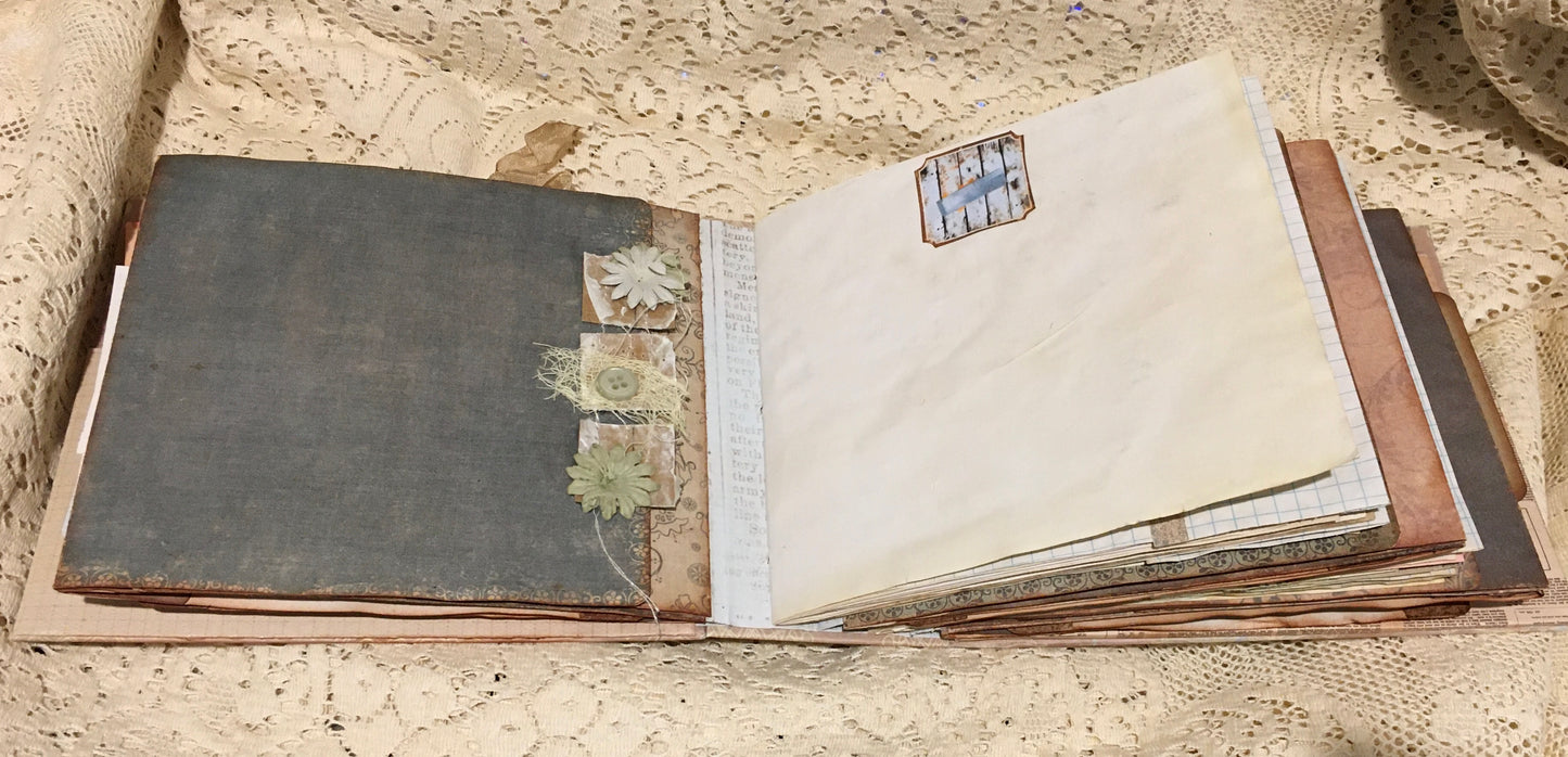 6 x 6 hand made journal