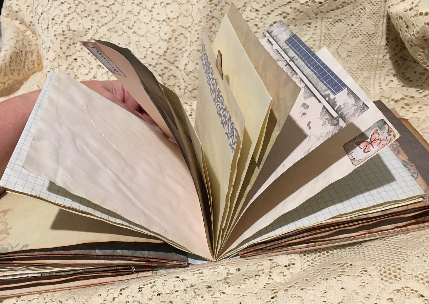 6 x 6 hand made journal
