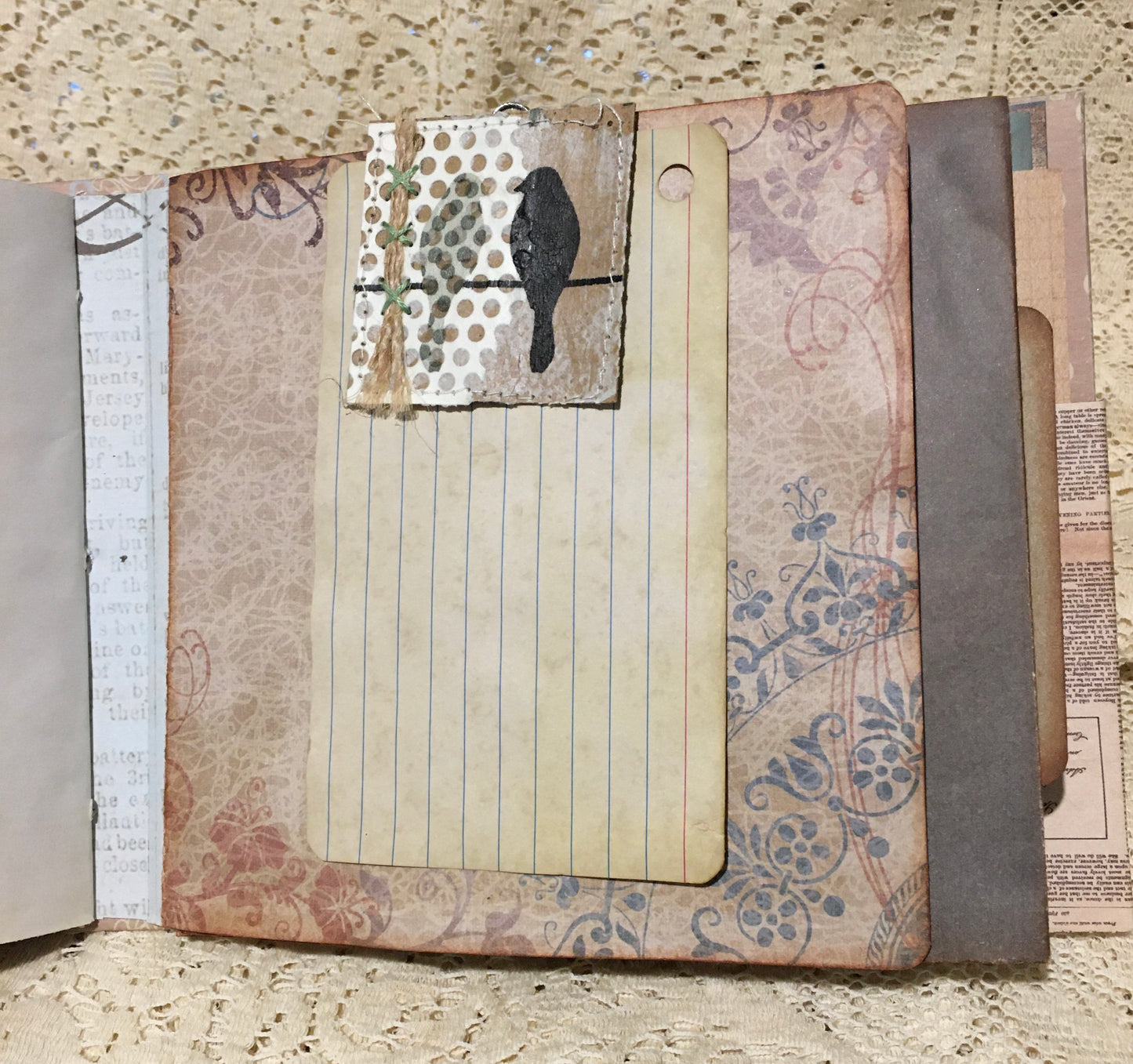 6 x 6 hand made journal