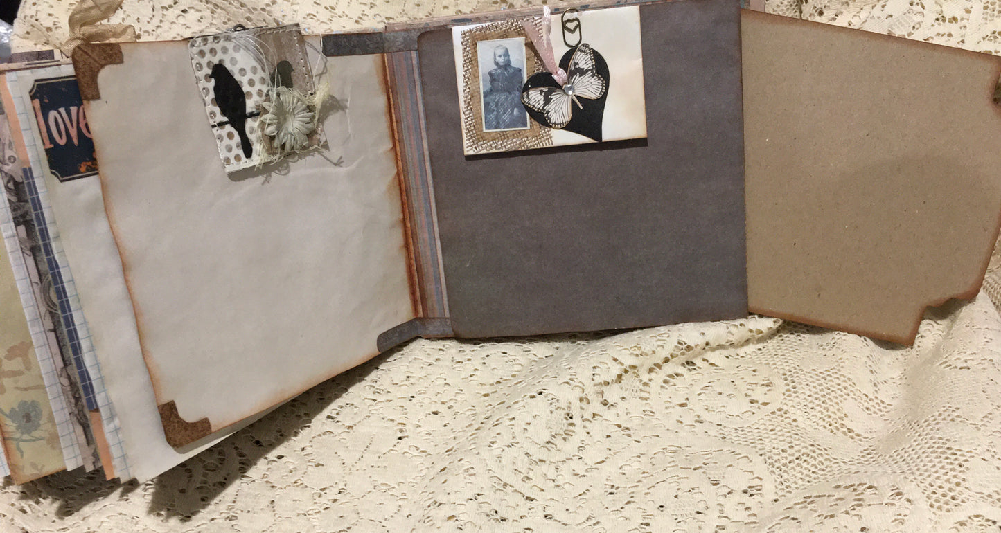 6 x 6 hand made journal