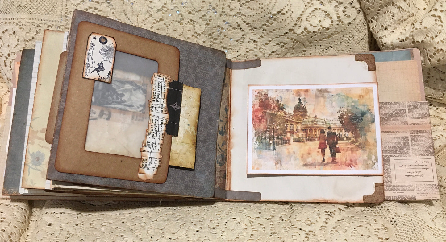 6 x 6 hand made journal