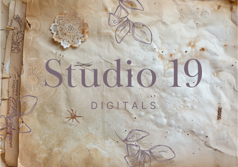 Tea dyed papers - 34 pages (DIGITAL FILE)