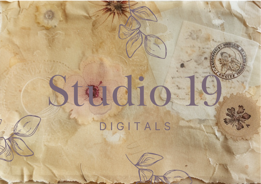 Tea dyed papers - 34 pages (DIGITAL FILE)