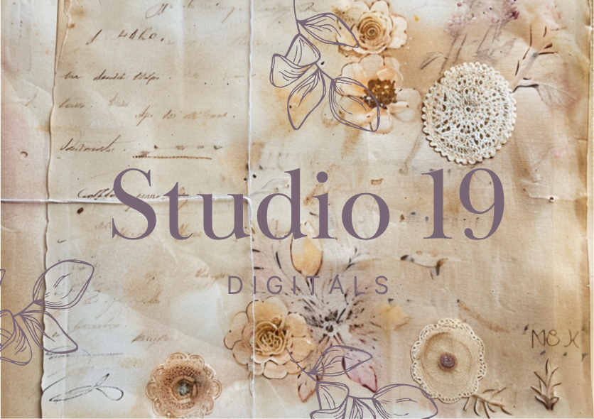Tea dyed papers - 34 pages (DIGITAL FILE)