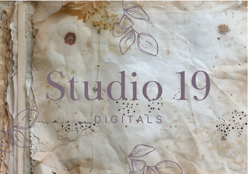 Tea dyed papers - 34 pages (DIGITAL FILE)