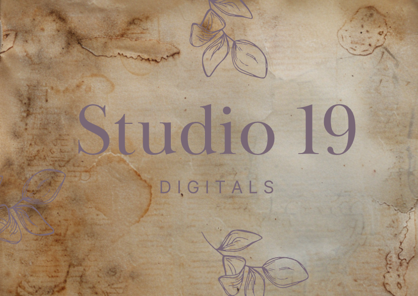 Tea dyed papers - 34 pages (DIGITAL FILE)