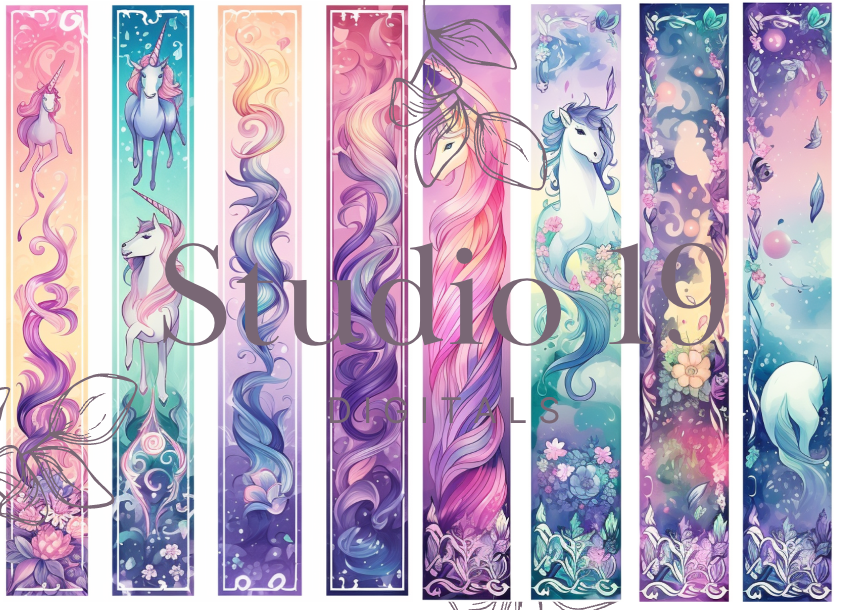 Unicorn ephemera papers - 27 pages (DIGITAL FILE)