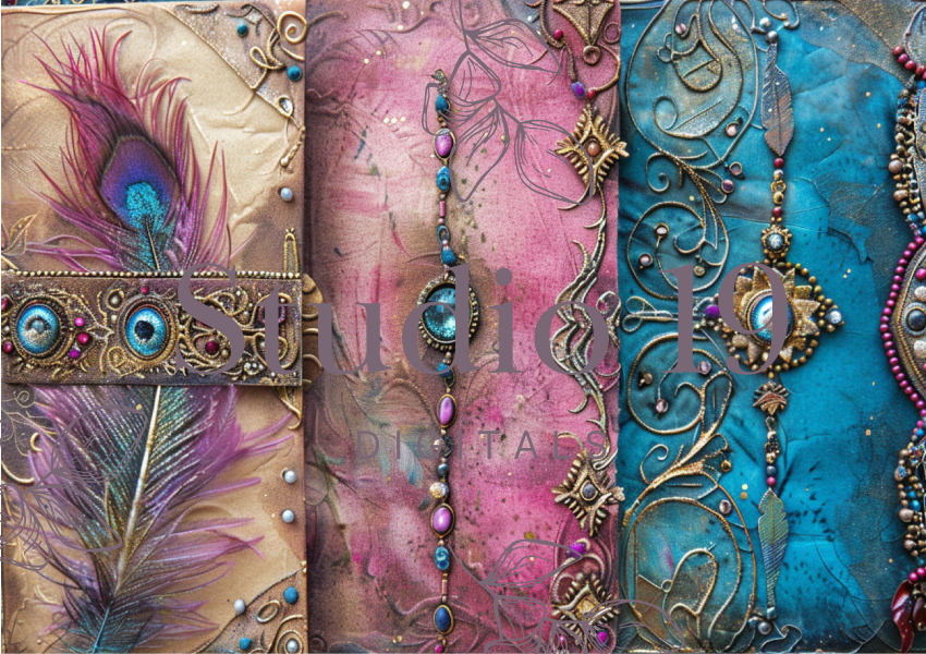 Rich Boho MEGA Kit (34 pages) DIGITAL FILE