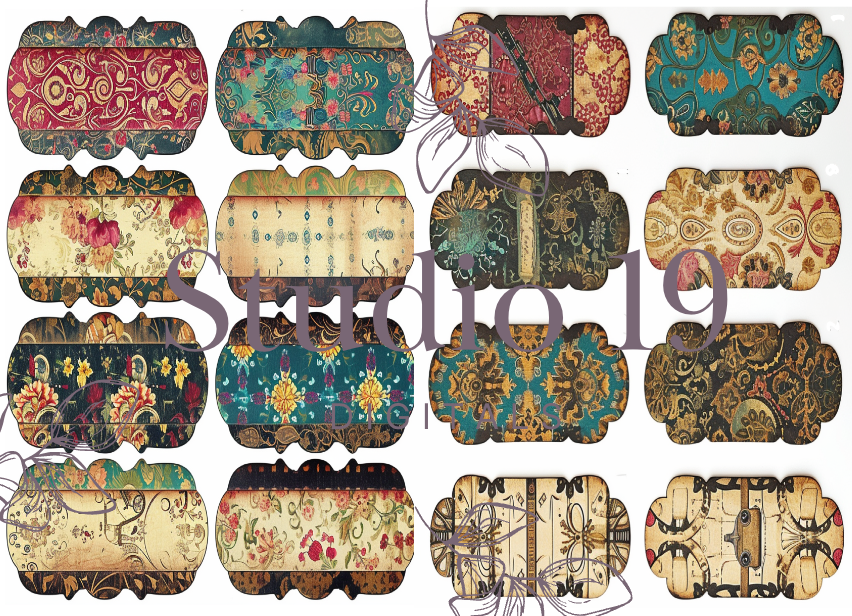 Rich Boho MEGA Kit (34 pages) DIGITAL FILE