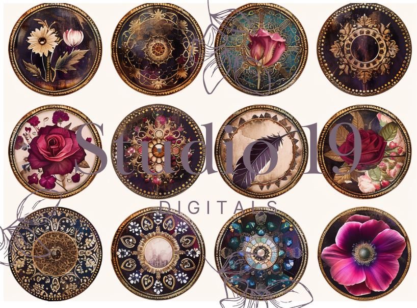 Rich Boho MEGA Kit (34 pages) DIGITAL FILE