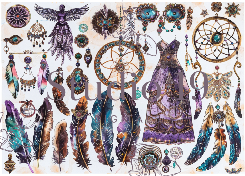 Rich Boho MEGA Kit (34 pages) DIGITAL FILE