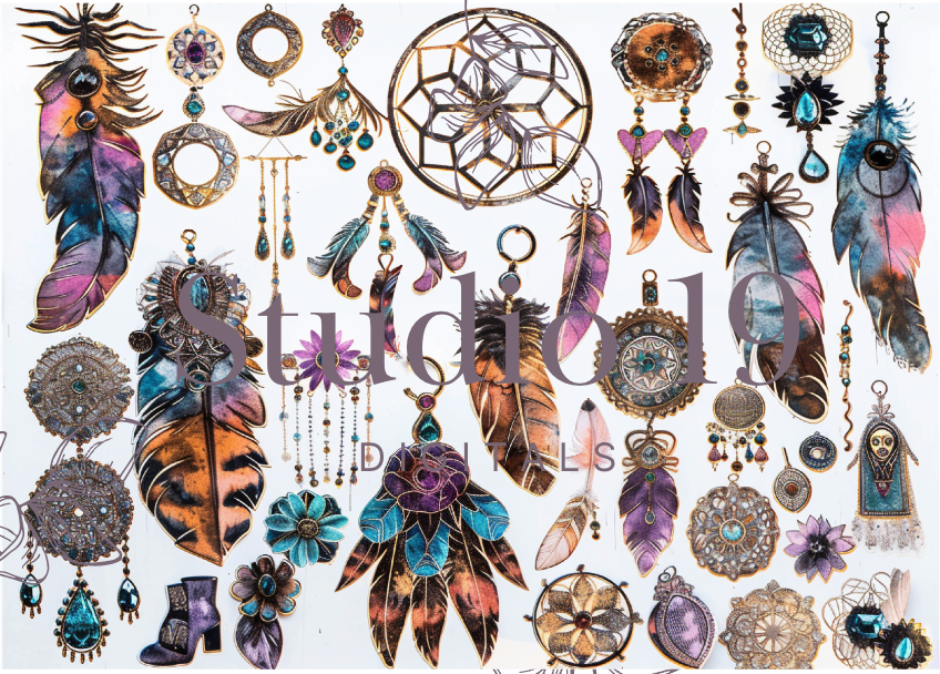 Rich Boho MEGA Kit (34 pages) DIGITAL FILE