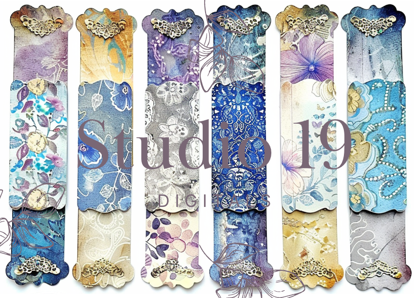 Softly Boho ephemera papers (20 pages) DIGITAL FILE