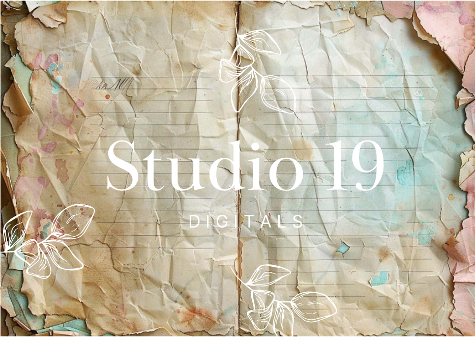 Shabby journal papers (24 papers) DIGITAL FILE