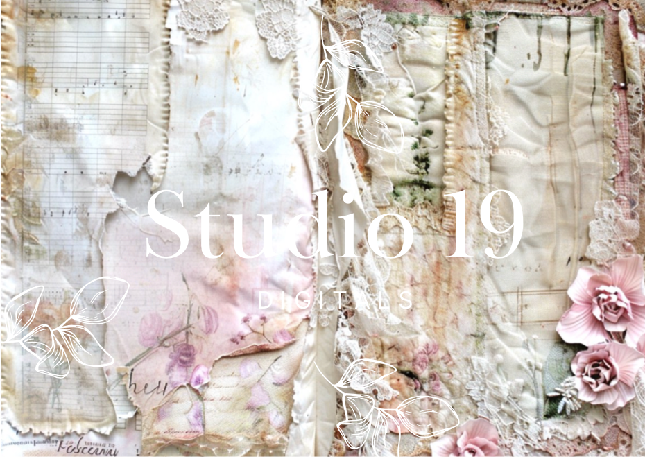 Shabby journal papers (24 papers) DIGITAL FILE