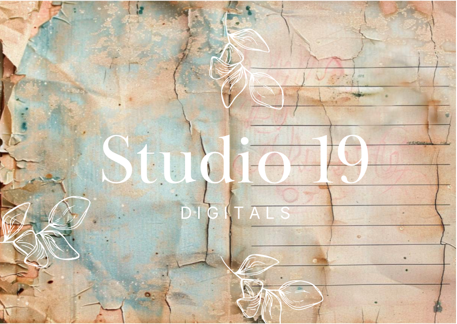 Shabby journal papers (24 papers) DIGITAL FILE
