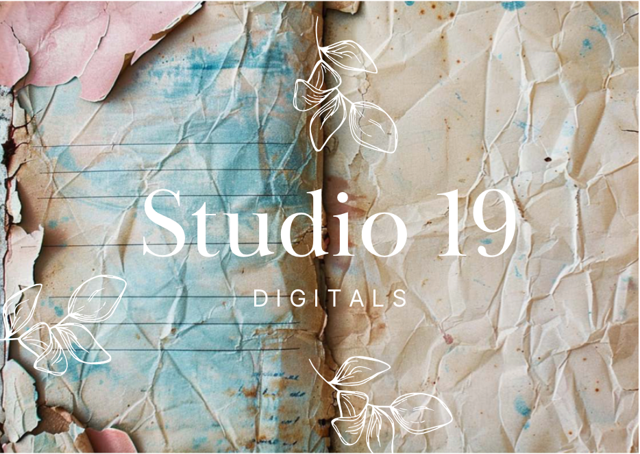 Shabby journal papers (24 papers) DIGITAL FILE