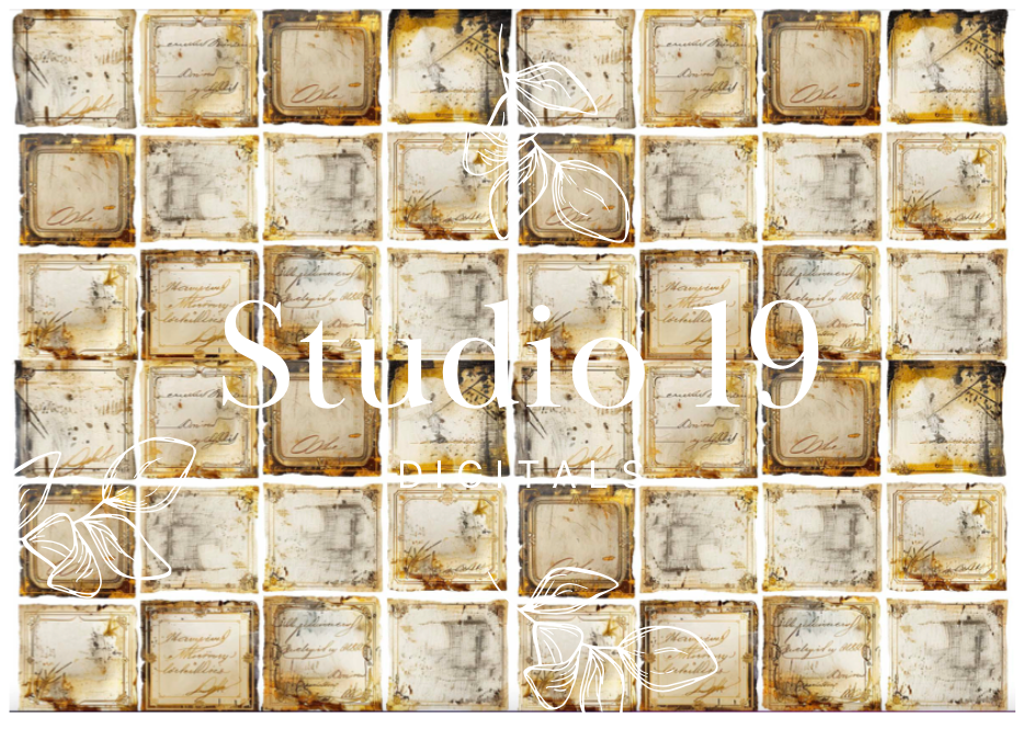 Small labels and stickers - 4 pages - DIGITAL FILE