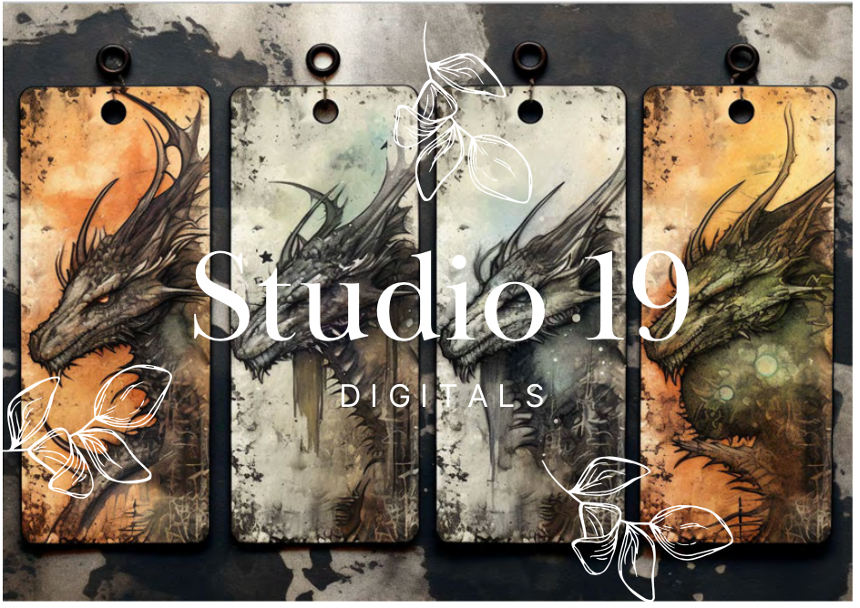 Dragon ephemera papers (18 pages) DIGITAL FILE
