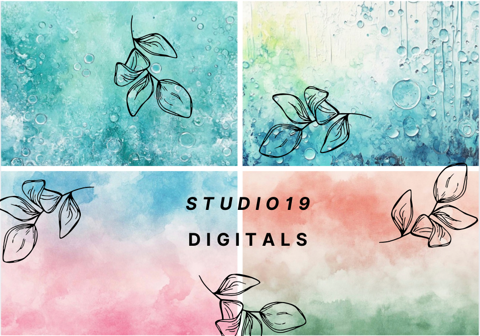 Mermaid collection (22 pages) DIGITAL FILE