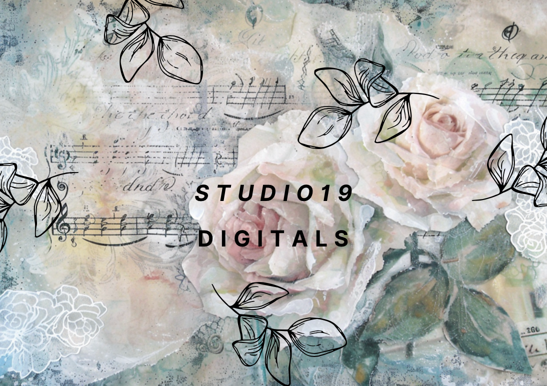 Vintage Rose MEGA Kit (41 papers) DIGITAL FILE
