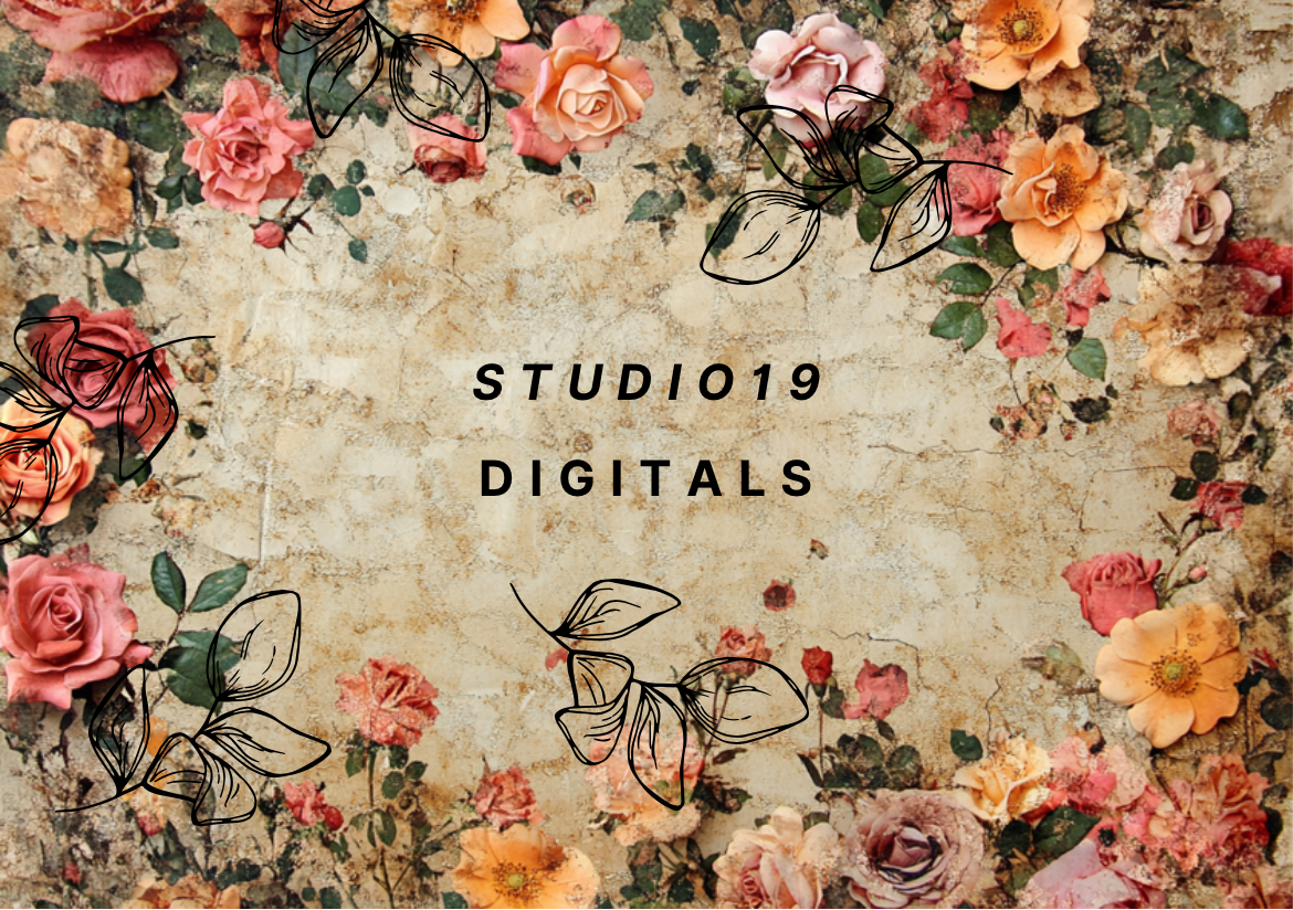 Vintage Rose MEGA Kit (41 papers) DIGITAL FILE