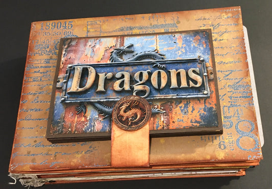 Dragon journal (hand made)