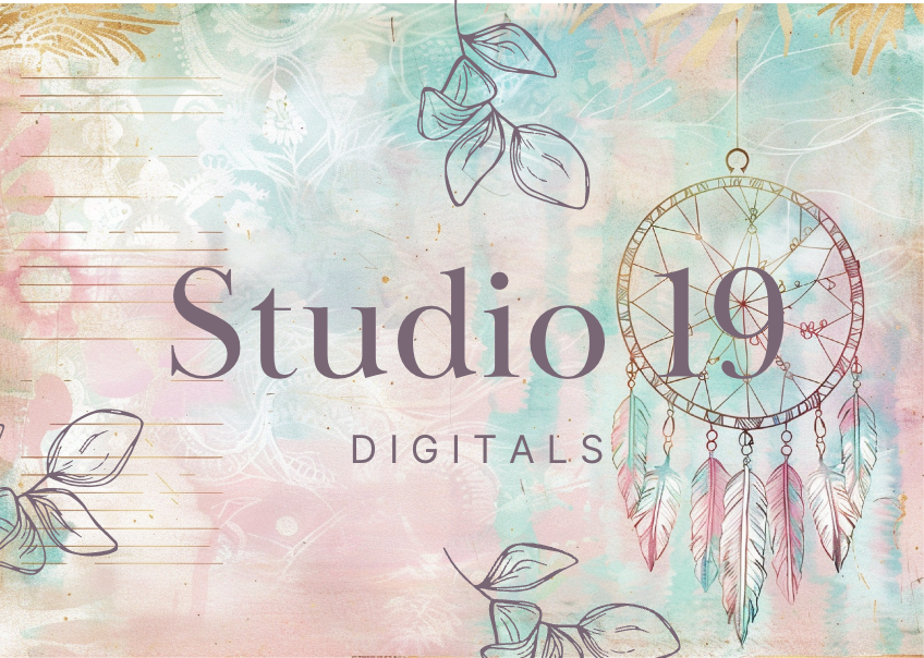 Boho Nature journal papers (25 pages) DIGITAL FILE