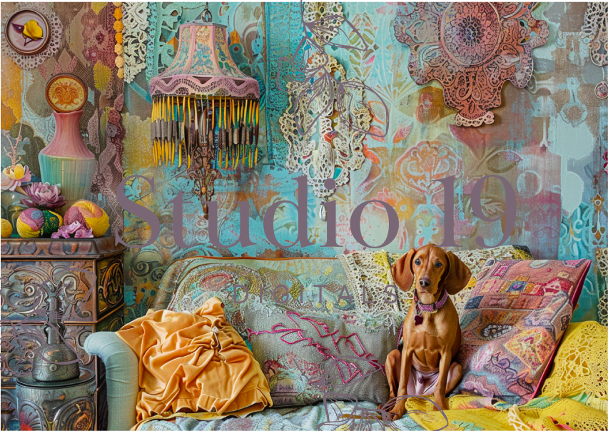 Softly Boho scrapbook papers (47 pages) DIGITAL FILE