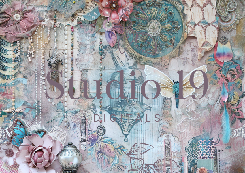 Softly Boho scrapbook papers (47 pages) DIGITAL FILE