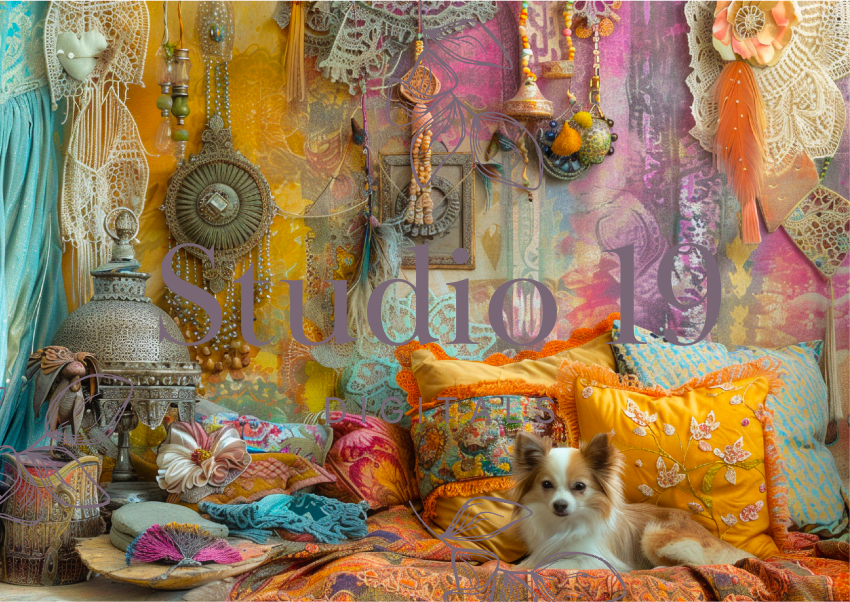 Softly Boho scrapbook papers (47 pages) DIGITAL FILE