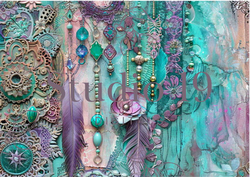 Softly Boho scrapbook papers (47 pages) DIGITAL FILE