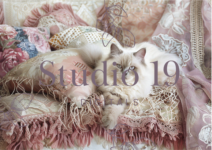 Softly Boho scrapbook papers (47 pages) DIGITAL FILE