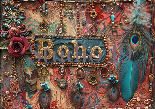 Rich Boho MEGA Kit (34 pages) DIGITAL FILE