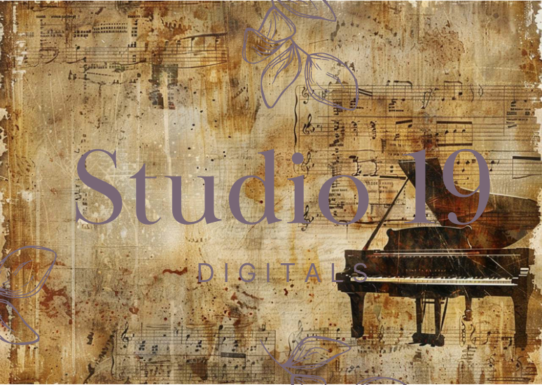 Vintage music collection - 44 papers (DIGITAL FILE)