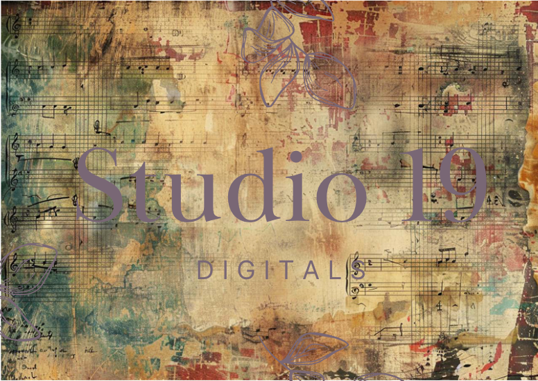 Vintage music collection - 44 papers (DIGITAL FILE)