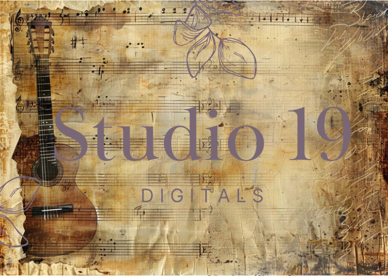 Vintage music collection - 44 papers (DIGITAL FILE)