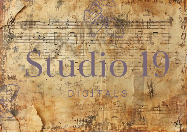 Vintage music collection - 44 papers (DIGITAL FILE)