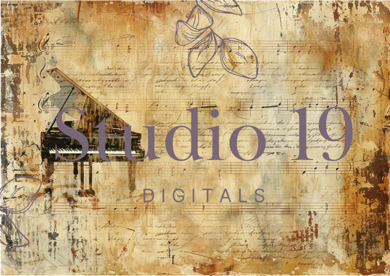 Vintage music collection - 44 papers (DIGITAL FILE)