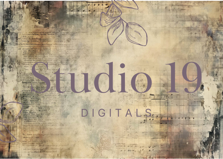 Vintage music collection - 44 papers (DIGITAL FILE)