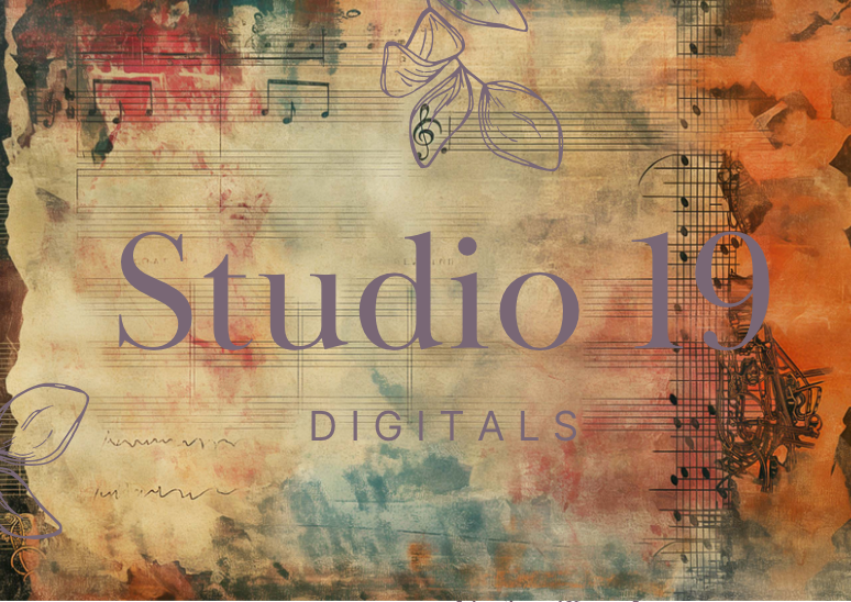 Vintage music collection - 44 papers (DIGITAL FILE)