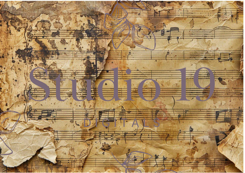 Vintage music collection - 44 papers (DIGITAL FILE)