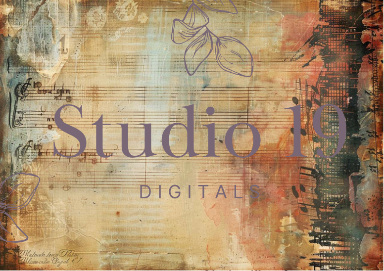 Vintage music collection - 44 papers (DIGITAL FILE)