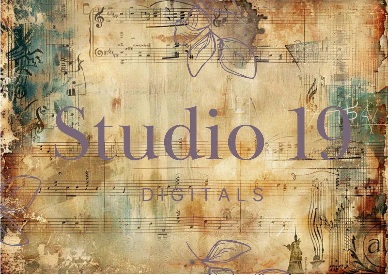 Vintage music collection - 44 papers (DIGITAL FILE)