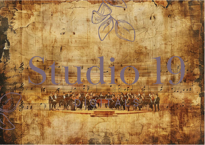 Vintage music collection - 44 papers (DIGITAL FILE)