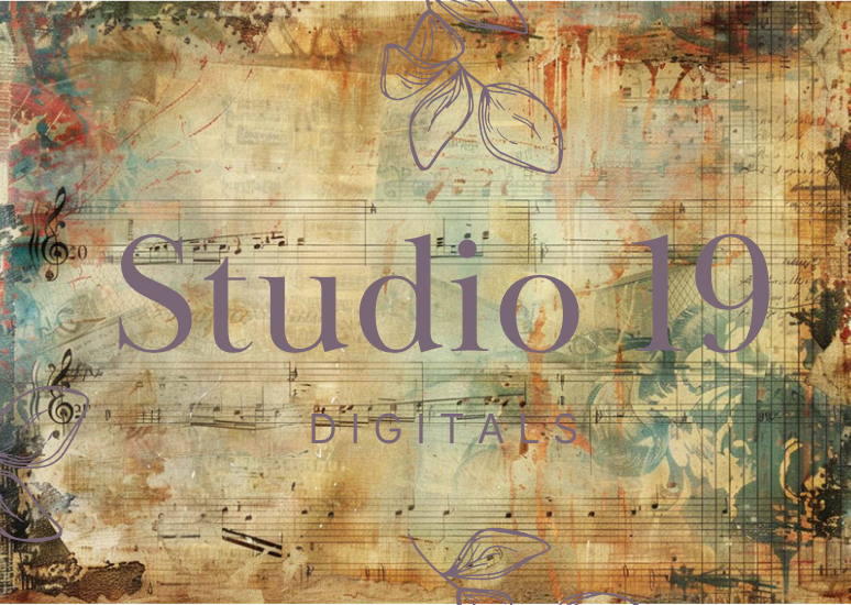 Vintage music collection - 44 papers (DIGITAL FILE)