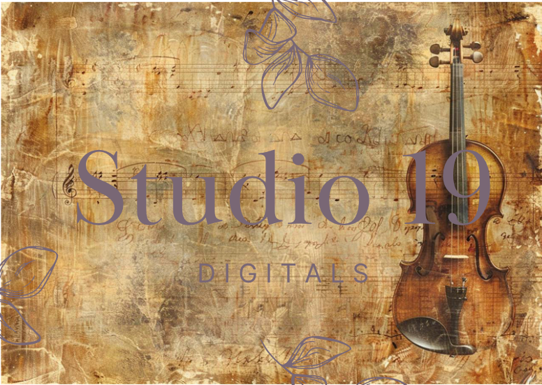 Vintage music collection - 44 papers (DIGITAL FILE)