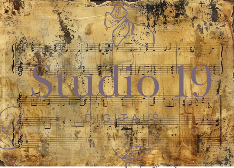 Vintage music collection - 44 papers (DIGITAL FILE)